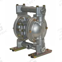 DAYTON Double Diaphragm Pump: 316 Stainless Steel Body, 1 in, NPT Connection, 49 gpm, EPDM Valve (MPN 6PY48). Key specifications — Brand: DAYTON; Seat Material: 316 SS; Check Valve Material: EPDM.