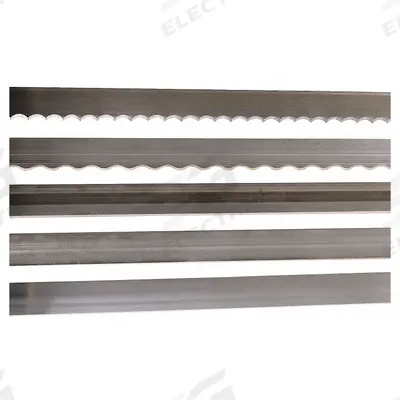 STARRETT Band Saw Blade: Foam/Fresh Meat/Paper/Rubber/Vegetables, Scalloped Cutting Edge - Scalloped-Edge Blades for Cutting Soft Food & Cardboard