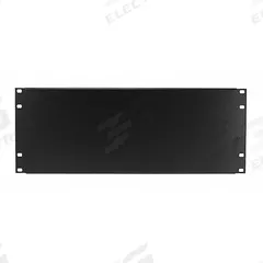 MONOPRICE Blank Panel: 4 Rack Units, 19 in Overall Wd, 7 in Overall Ht, Black, Steel (MPN 7264). Key specifications — Brand: MONOPRICE; Product Type: Blank Panel; Color: Black; Material: Steel.