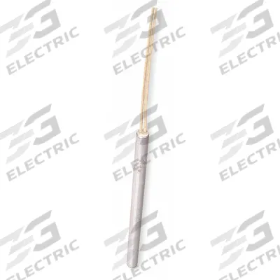 VULCAN Swaged Cartridge Heater: 75 W Watts, 2 3/8 in Lg, 10 in Lead Lg, 120V, 34 W/sq in - Cartridge Heaters
