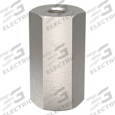 APPROVED VENDOR Standoff: Inch, Female x Female, Hex, Aluminum, Plain, 5/8 in Overall Lg - Aluminum Female x Female Standoffs