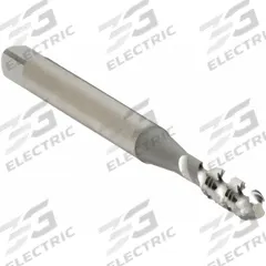 OSG Spiral Flute Tap: #4-40 UNC, 2B, 2 Flute, Bottoming Chamfer, High Speed Steel (MPN 2985000)