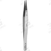 EXCELTA Tweezer Replacement Tips: Carbon Fiber, Point, Straight Tip, 0.038 in Tip Thick (MPN 159B-RT). Key specifications — attr1002355: Carbon Fiber; attr1002345: EXCELTA; attr1002358: Smooth; attr1002361: 159B-RT.