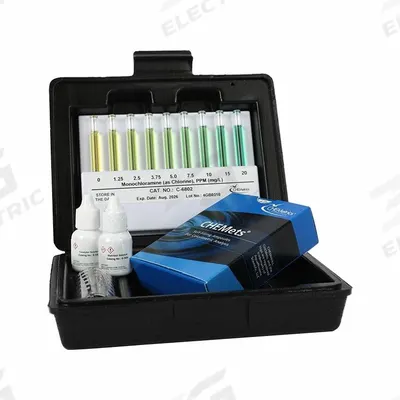 CHEMETRICS Water Quality Test Kit: Monochloramine, 0 to 20 ppm, 0.625 ppm - Water Quality Test Kits