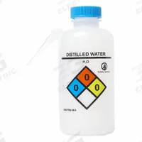 APPROVED VENDOR Wash Bottles: 500 mL, Blue, Wide, Integrated Spout Spout, Colorless, 75 mm Body Dia (MPN 36-1003). Key specifications — Closure Color: Blue; Vented/Nonvented: Nonvented; Body Color: Colorless; Brand: APPROVED VENDOR; Imprinting Group: Waters.