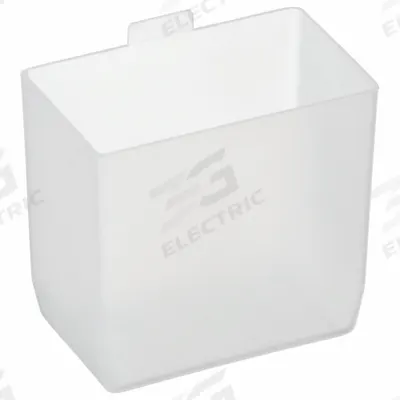 AKRO-MILS Bin Cups: 2 in x 3 1/4 in x 3 in, Not Electrostatic Discharge Conductive - Shelf Bin Cups