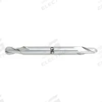 OSG Ball End Mill: Cobalt, Double End, 2 Flute, 5/32" Mill Dia, 15/64" LOC, 2" OAL (MPN 5707800)