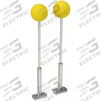 REESE Alignment System: 1 1/4 in Overall Lg, 1 1/4 in Overall Wd, 42 in Ht, 42 in Thick, Trailers (MPN 7012900)