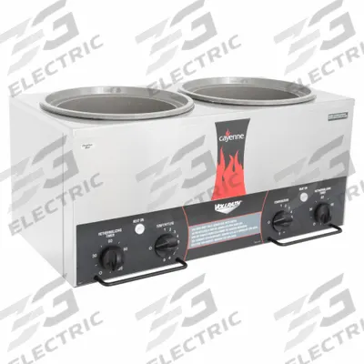 VOLLRATH Food Rethermalizer: 14 qt Capacity, 700 W Watt, Black/Silver, 11 1/8 in Overall Ht - Food Warmers