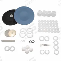 GRACO Fluid End Repair Kit: Fluid End Repair Kit, 17F132, PTFE, PTFE. Key specifications — Manufacturer Part Number: 17F132.