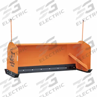 BUYERS PRODUCTS Vehicle Mounted Snow Pusher: Skid-Steer, 70 hp Machine Horsepower Required - Snow Pushers