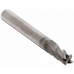 CLEVELAND Square End Mill: Carbide, AlCrN Coated, 4 Flute, 0.085" Mill Dia, 1/4" LOC, 1-1/2" OAL (MPN C76251)