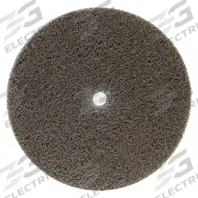 NORTON Unitized Wheel: 3 in Dia x 1/2 in W, 1/4 in Arbor Hole, Aluminum Oxide - Final Finishing Wheels for Carbon Steel & Soft Metals