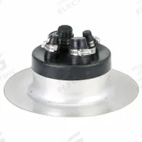 14"dia Alum Roof Vent Pipe Flashing: For Flat Roof, Round Base, For 4 Pipes, 2 in Max Pipe, Aluminum (MPN 4YN31). Key specifications — Top Opening: Closed; Material - Collar: EPDM; Brand: PORTALS PLUS.