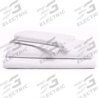 R & R TEXTILE Flat Sheet: White, 90 in Overall Lg, 54 in Overall Wd, Full Compatible Size, T128 (MPN INT-107421). Key specifications — Product Type: Flat Sheet; Color: White; Brand: R & R TEXTILE; Fabric Material: 70% Polyester; Thread Count: T128; Compatible Size: Full.