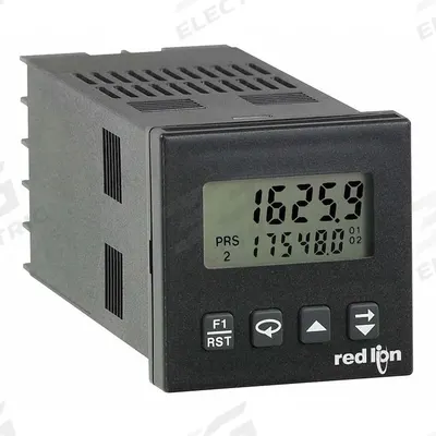 RED LION Electronic Counter: Digital Counters, Front Panel Mounting, 2 in x 2 in
