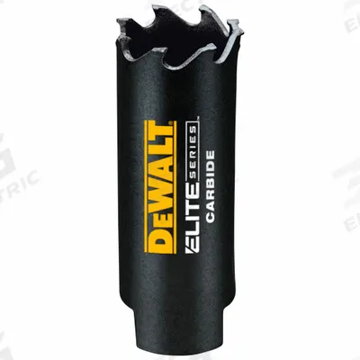 DEWALT Hole Saw: 1 in Saw Dia., 3 Teeth per Inch, 1 3/4 in Max. Cutting Dp - Multi-Material-Cutting Hole Saws without Arbor