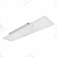 SYLVANIA Lumen and CCT Selectable LED Panel: 4 ft Lg, 13 in Wd, 2,200 lm_3,300 lm_4,000 lm, 35 W (MPN PANELF3BS035UNVD8SC714GWH 4/CS 1/SKU). Key specifications — attr1261884: 120 to 277V AC; attr1261878: SYLVANIA; attr1261883: 2 Lamp 28T8; attr1261870: 3500K; attr1261880: Yes.