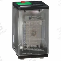 SCHNEIDER General Purpose Relay: Socket Mounted, 10 A Current Rating, 240V AC, 3PDT, C Socket (MPN 788XCXRM4L-240A). Key specifications — Brand: SCHNEIDER; Base Type: Square; Mounting Style: Plug-In; Pin Shape: Flat; Electrical Connection: Blade Terminal; Manufacturer Part Number: 788XCXRM4L-240A; Operating Current: 10 A at 277V AC (Resistive Load Conforming to UL); Series: 788R Series.