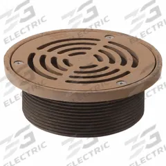 SMITH LIGHT COMMERCIAL Strainer: A, Round, 5 3/4 in Overall Dia, 2 in Overall Ht, Cast Iron, Yellow (MPN 210-10). Key specifications — Finish: Duco-Coated; Brand: SMITH LIGHT COMMERCIAL; Color Family: Brown.