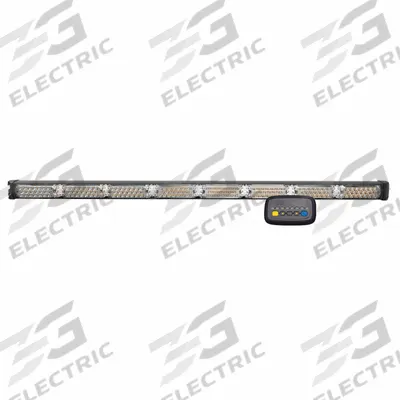 ECCO Vehicle Directional Light: Directional Light, LED, Linear, 8 Heads, Amber - Directional Lights