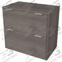 BESTAR Lateral File Cabinet: Bark Gray, 30 1/8 in Overall Wd, 18 1/4 in Overall Dp, ANSI/BIFMA (MPN 160630-1147). Key specifications — Color: Bark Gray; Material: Particle Board; Product Material: Laminate Particle Board.