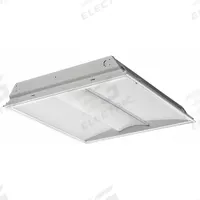 LITHONIA LIGHTING Recessed Troffer: 2 ft Lg, 2 ft Wd, 4,000 lm, 3500K, 37.4 W, 120 to 277V AC (MPN 2ALL2 40L EZ1 LP835 N100). Key specifications — attr1261884: 120 to 277V AC; attr1261878: LITHONIA LIGHTING; attr1261883: U-Bend T8; attr1261870: 3500K; attr1261880: Yes.