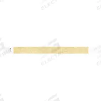 ID Wristband: No Legend, 10 in Overall Lg, 3/4 in Overall Wd, Tyvek®, Yellow, 500 PK (MPN T3-11). Key specifications — attr1126094: Yellow.