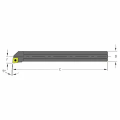 ULTRA-DEX USA Indexable Boring Bar: S03G SCLDR1.2 (MPN 957-000-212). Key specifications — attr257292: S03G SCLDR1.2.