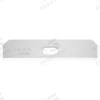 OLFA Utility Blade: 50 mm Blade Lg, 12 mm Blade Wd, 0.016 in Blade Thick, 2FTY4, Steel, 10 PK (MPN SKB-7/10B). Key specifications — attr307708: 2FTY4; attr307711: Steel; attr307707: No; attr324888: OLFA.