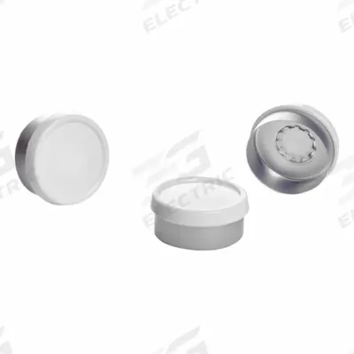 WHEATON Lab Bottle Caps: 20 mm Dia, Silver, Aluminum, Unlined, 1,000 Closures Included - Flip Cap Bottle Caps