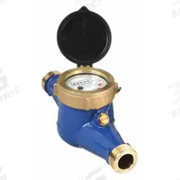 PULSAFEEDER Mechanical Flowmeter: Water Meter, Water, Brass, 1 in NPT, 1 in Connection Size, NPT (MPN MTR300-G). Key specifications — Brand: PULSAFEEDER; Display Type: Analog; Seal Material: Natural Rubber; Unit Of Measure: Gallons; Accuracy: +/-1.5%; Max. Voltage: 24V DC; Mounting Orientation: Universal.