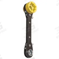 KLEIN TOOLS Box End Wrench: Black Oxide, 3/4 in_9/16 in Head Size, 9 1/4 in Overall Lg, Std (MPN KT155T). Key specifications — attr309490: Black Oxide; attr309484: Yes; attr309492: No; attr324928: KLEIN TOOLS.