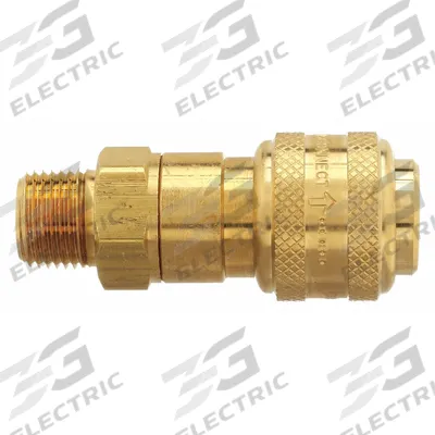 DIXON VALVE & COUPLING Quick Connect Hose Coupling: 1/2 in Body Size - Industrial Interchange Brass Quick-Connect Air Coupling Bodies