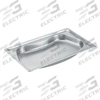VOLLRATH Steam Table Pan: Full Size, Oval, 22 ga Gauge, 4.8 qt Capacity, NSF Certified (MPN 3101120). Key specifications — Brand: VOLLRATH; Dishwasher Safe: No; NSF Certified: Yes; Product Type: Steam Table Pan; Manufacturer Part Number: 3101120.