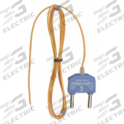 APPROVED VENDOR Bead Wire Temperature Probe: -40°F to 500°F /-40°C to 260°C, Type K - Thermocouples for Gas Applications
