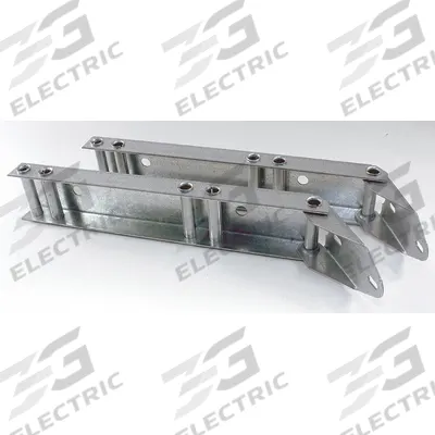 AMERICAN GARAGE DOOR SUPPLY Fixture: Fixture, 18 3/16 in Overall Lg - Brackets for Garage Door Rollers