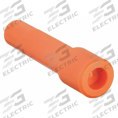 SMC Push-Fit Cap: 1/8 in OD Size, Tube Stem, Polybutylene Terephthalate - Polybutylene & Brass Tube Fittings