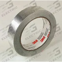 3M Conductive Electrical Tape: 1 in Wd, 18 yd Lg, 5 mil Thick, 600 V Volt Rating, Silver, Acrylic (MPN 1267, 1 in x 18 yd)