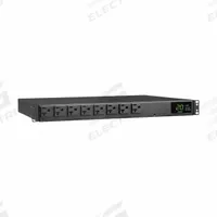 EATON TRIPP LITE PDU: Single-Phase, 127V AC, 16 Outlets, NEMA 5-15/20R, Metered, 1 RU, Front Facing (MPN PDUMH20ATS). Key specifications — Plug Type: NEMA L5-20P; Brand: EATON TRIPP LITE; Phase: Single-Phase; Maximum Input Voltage: 127V AC; Receptacle Type: NEMA 5-15/20R; Mounting Location: Wall; Facing: Front.