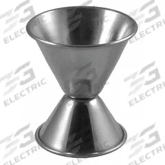 ITI Jigger: 1.25 oz Capacity, Silver (MPN IBS-II-A125). Key specifications — Dishwasher Safe: No; Color: Silver; Product Type: Jigger; Brand: ITI.