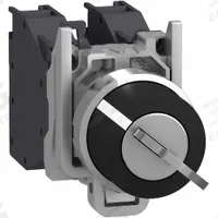 SCHNEIDER ELECTRIC Keyed Selector Switch: 2 Position, 22 mm Panel Mounting Size, Series XB4 (MPN XB4BG21GEX). Key specifications — Manufacturer Part Number: XB4BG21GEX; Brand: SCHNEIDER; Switch Action: Maintained/Maintained; Key Removal Position: Left.