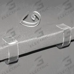 SUPER MULTI-CLIP BY FASTENATION Table Cloth Clips: Clear, 1 in Overall Wd, Rigid PVC (MPN SMCTCC). Key specifications — Material: Rigid PVC; Brand: SUPER MULTI-CLIP BY FASTENATION.