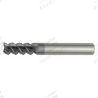 WIDIA HANITA Square End Mill: Carbide, TiAlN Coated, 3 Flute, 12 mm Mill Dia, 26 mm LOC, 83 mm OAL (MPN 460312005RT)
