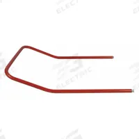 DAYTON Handle: 38 1/4 in Overall Lg, 24 in Overall Wd, Steel, 1 1/4 in Overall Ht, Red, NOB81901. Key specifications — Material: Steel; Compatible Grainger Part Number: 3BE77; Color: Red; Brand: DAYTON; Manufacturer Part Number: NOB81901.