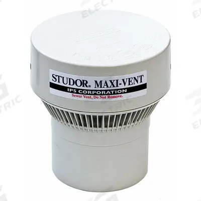 STUDOR Air Admittance Valve: Air Admittance Valve, 4 7/8 in Overall Dia, 5 1/4 in Overall Ht - Drain Air Vents & Valves