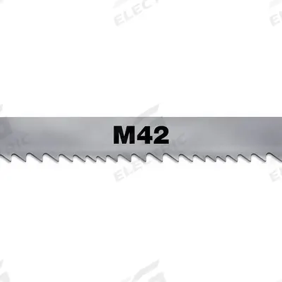 MORSE Band Saw Blade: Bi-Metal, M42, 10 ft 10-1/2 in, Variable Cutting Edge, 1 in Blade Wd - General Purpose Metal Cutting Blades