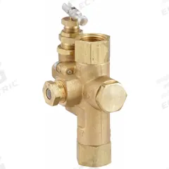 CONRADER Continuous Run Unloader Valve: 1/8 in Inlet Size, 1/2 in Outlet Size, 40 cfm Max Air Flow (MPN NG1). Key specifications — attr60167: NG1; attr60170: CONRADER; attr60175: Yes; attr60179: Brass.