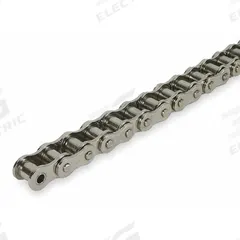 DAYTON Roller Chain: Single Strand, 40, 1/2 in Pitch, Steel, 10 ft Overall Lg, Riveted Pin (MPN 2YDZ2)