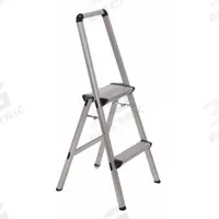 XTEND + CLIMB Step Stool: 2 Steps, 2.8 ft Overall Ht, 225 lb Load Cap, Aluminum, 16.5 in Standing Ht (MPN FT-2). Key specifications — Brand: XTEND + CLIMB; Color: Silver.